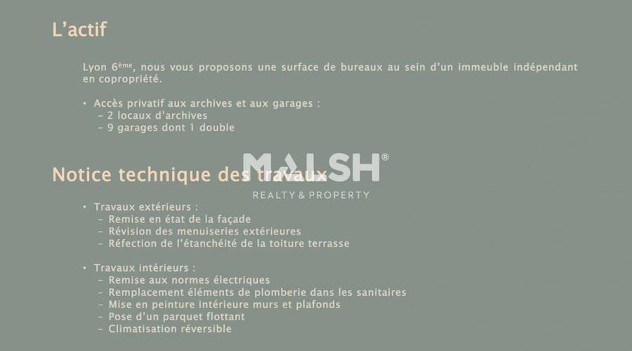 MALSH Realty & Property - Bureaux - Lyon 6° - Lyon 6 - 4