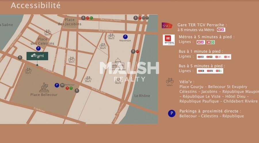 MALSH Realty & Property - Bureau - Lyon - Presqu'île - Lyon 2 - 4