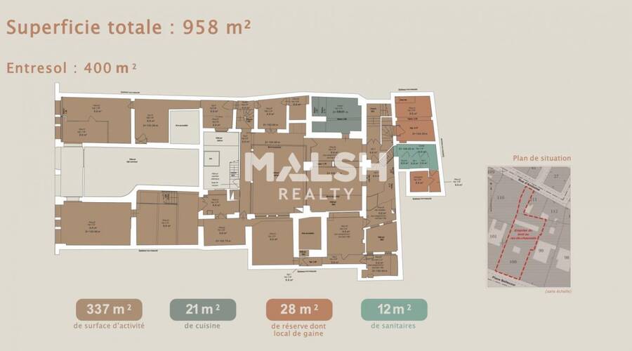 MALSH Realty & Property - Bureau - Lyon - Presqu'île - Lyon 2 - 8