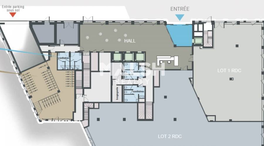 MALSH Realty & Property - Bureau - Carré de Soie / Grand Clément / Bel Air - Vaulx-en-Velin - 18