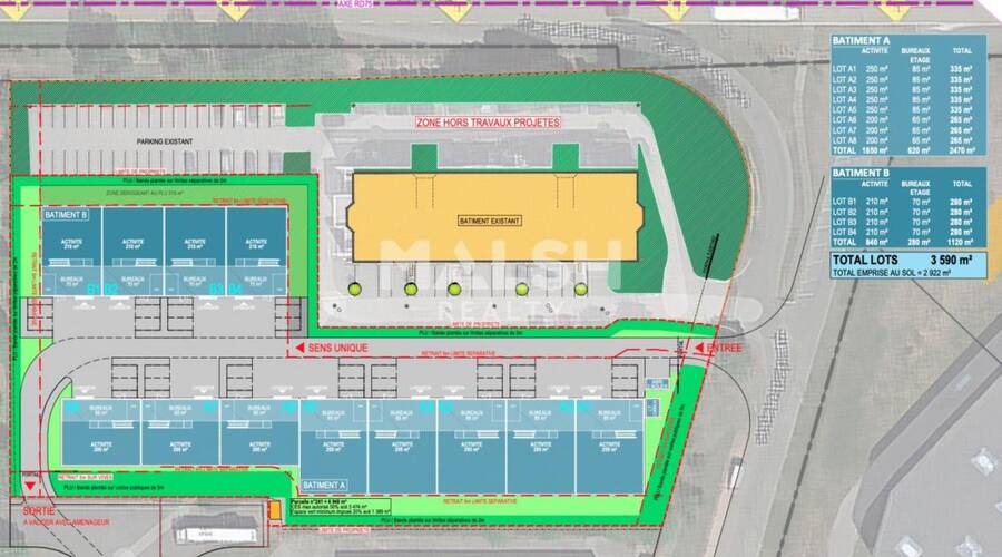 MALSH Realty & Property - Local d'activités - Nord Isère ( Ile d'Abeau / St Quentin Falavier ) - Saint-Quentin-Fallavier - 16