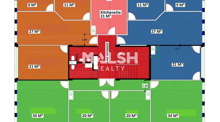 MALSH Realty & Property - Bureau - Est lyonnais (Aéroport à confirmer) - Bron - 12