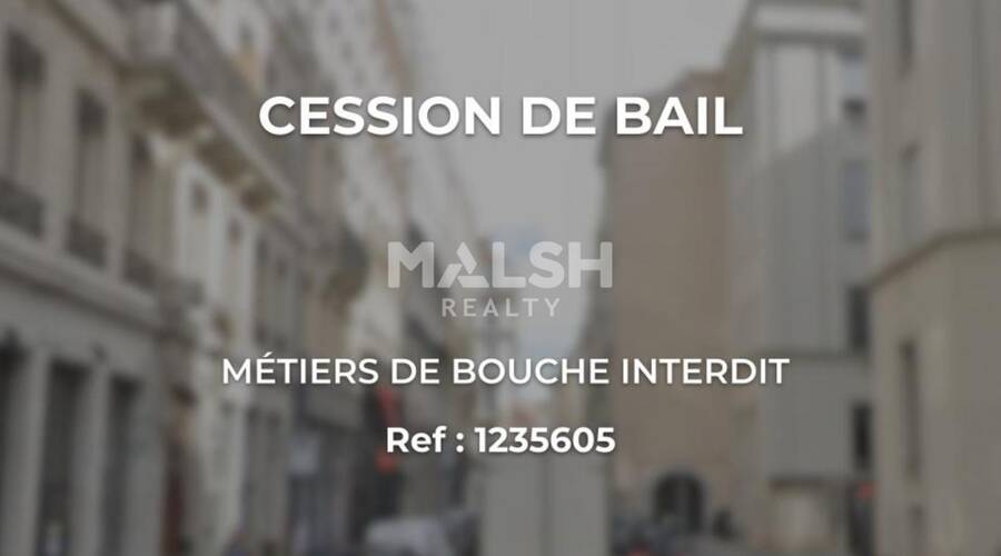 MALSH Realty & Property - Local commercial - Lyon - Presqu'île - Lyon 2 - 2