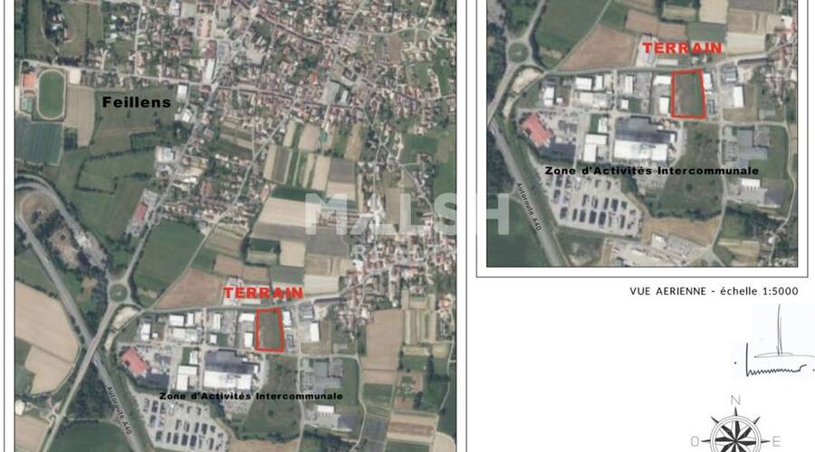 MALSH Realty & Property - Terrain - Extérieurs NORD (Villefranche / Belleville) - Feillens - 2