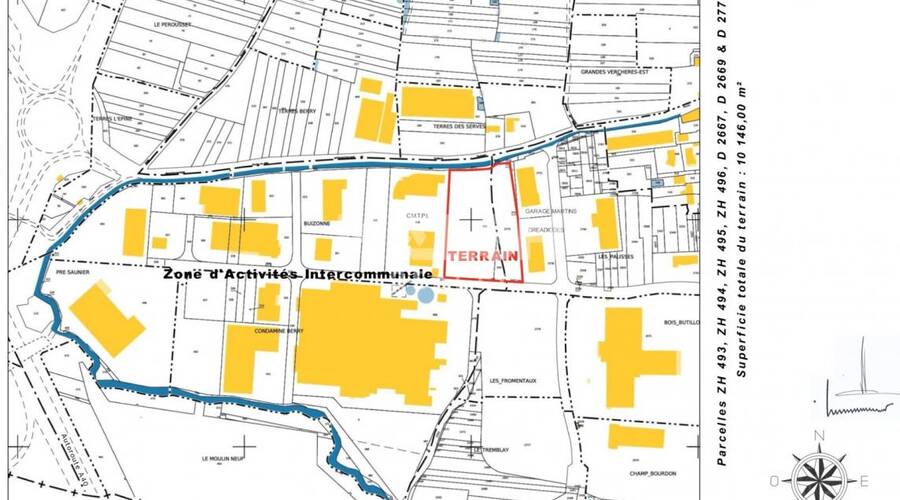 MALSH Realty & Property - Terrain - Extérieurs NORD (Villefranche / Belleville) - Feillens - 3
