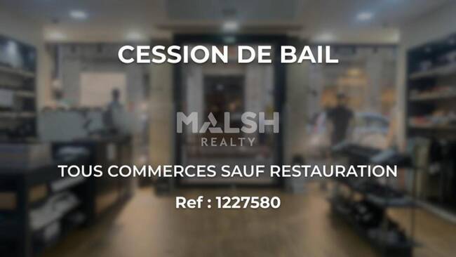 MALSH Realty & Property - Local commercial - Lyon - Presqu'île - Lyon 2 - 1