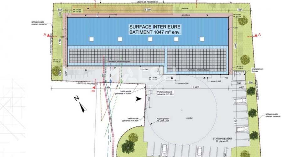 MALSH Realty & Property - Local d'activités - Extérieurs NORD (Villefranche / Belleville) - Guéreins - 4