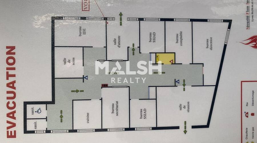 MALSH Realty & Property - Bureau - Lyon Nord Est (Rhône Amont) - Décines-Charpieu - 10
