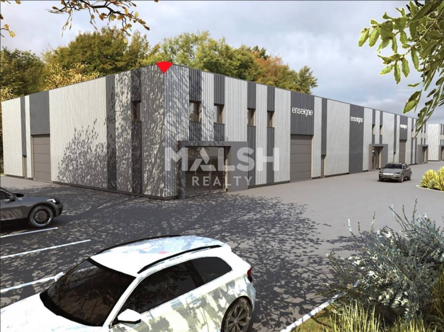 MALSH Realty & Property - Local d'activités - Extérieurs NORD (Villefranche / Belleville) - Péronnas - 2