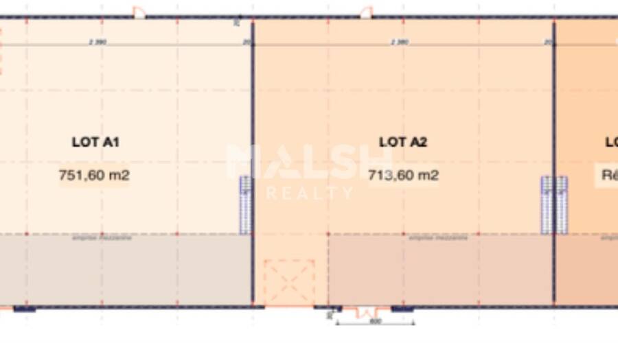 MALSH Realty & Property - Local d'activités - Extérieurs NORD (Villefranche / Belleville) - Péronnas - 3