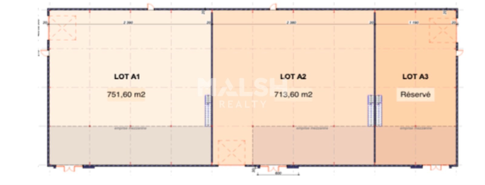 MALSH Realty & Property - Local d'activités - Extérieurs NORD (Villefranche / Belleville) - Péronnas - 3