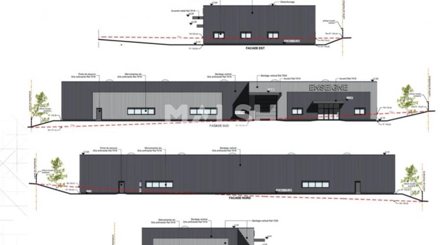 MALSH Realty & Property - Local d'activités - Extérieurs NORD (Villefranche / Belleville) - Guéreins - 6