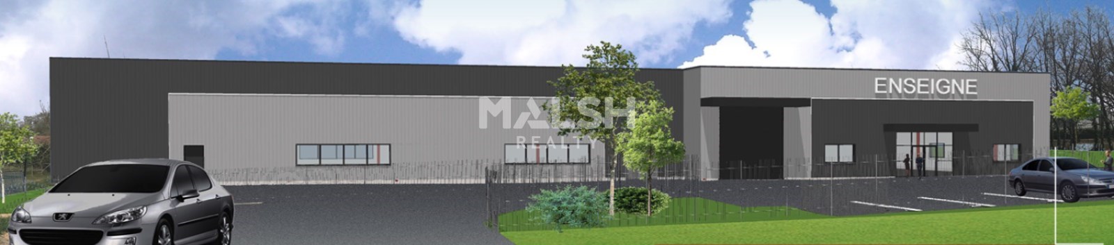 MALSH Realty & Property - Local d'activités - Extérieurs NORD (Villefranche / Belleville) - Guéreins - 3