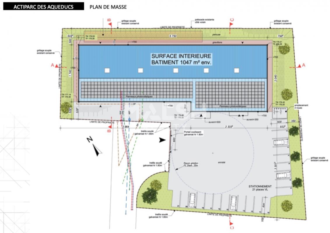 MALSH Realty & Property - Local d'activités - Extérieurs NORD (Villefranche / Belleville) - Guéreins - 4