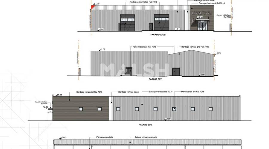 MALSH Realty & Property - Local d'activités - Extérieurs NORD (Villefranche / Belleville) - Belleville - 8