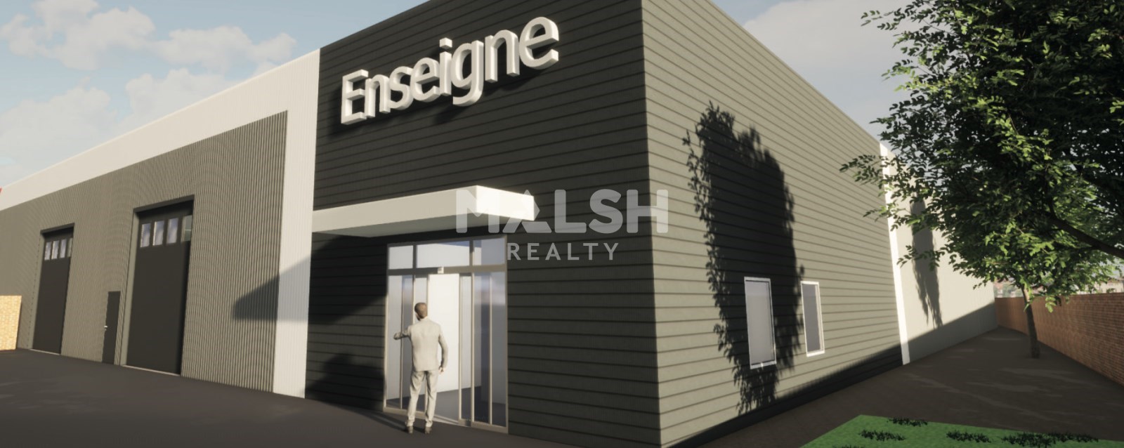 MALSH Realty & Property - Local d'activités - Extérieurs NORD (Villefranche / Belleville) - Belleville - 4