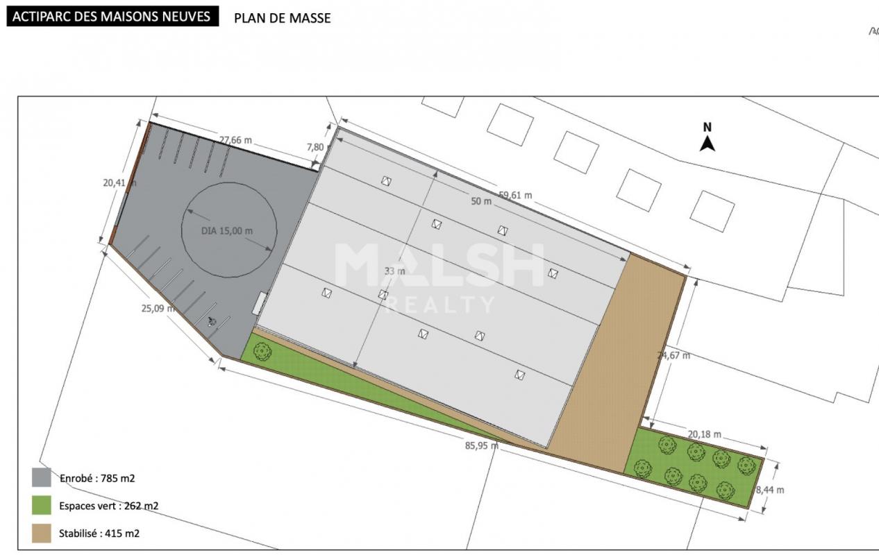 MALSH Realty & Property - Local d'activités - Extérieurs NORD (Villefranche / Belleville) - Belleville - 6