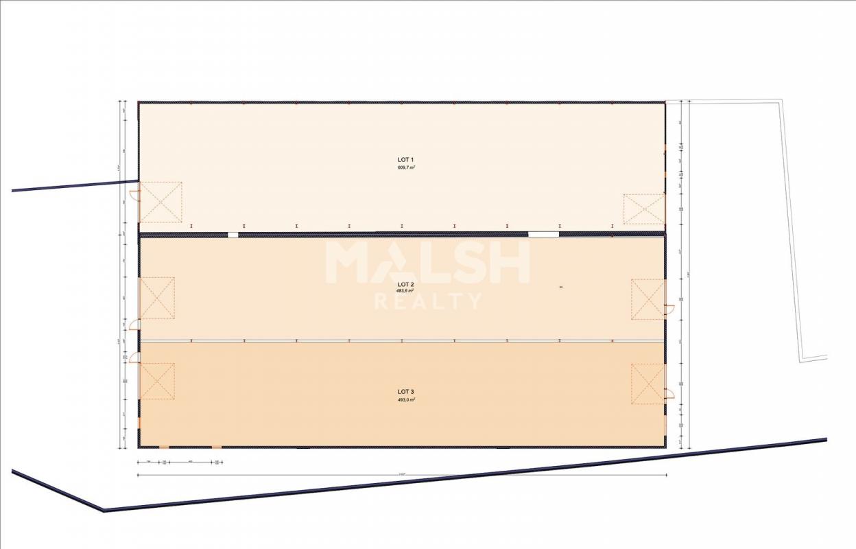 MALSH Realty & Property - Local d'activités - Extérieurs NORD (Villefranche / Belleville) - Belleville - 7