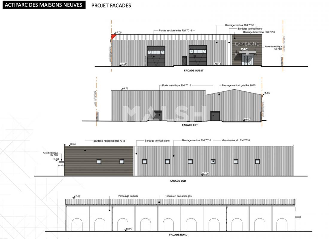 MALSH Realty & Property - Local d'activités - Extérieurs NORD (Villefranche / Belleville) - Belleville - 8