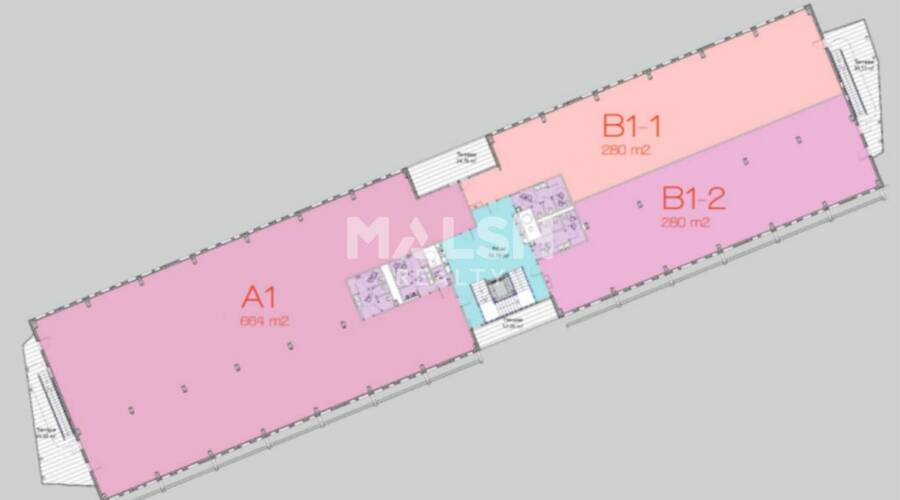 MALSH Realty & Property - Bureau - Plateau Nord / Val de Saône - Rillieux-la-Pape - 6