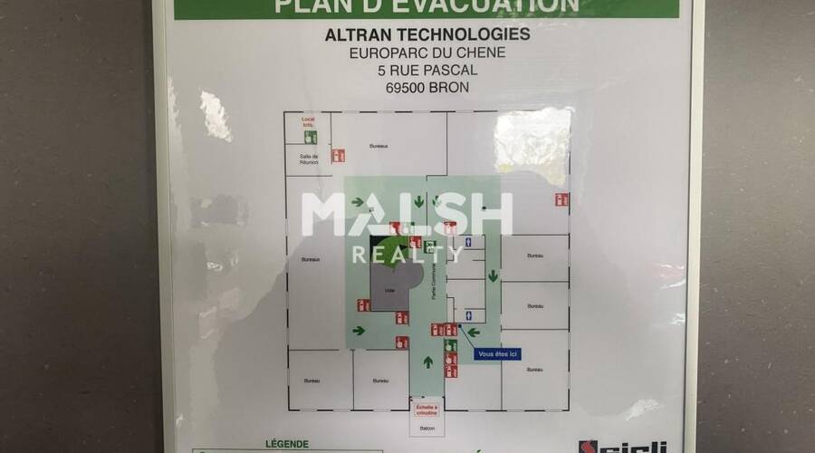 MALSH Realty & Property - Bureau - Lyon EST (St Priest /Mi Plaine/ A43 / Eurexpo) - Bron - 14