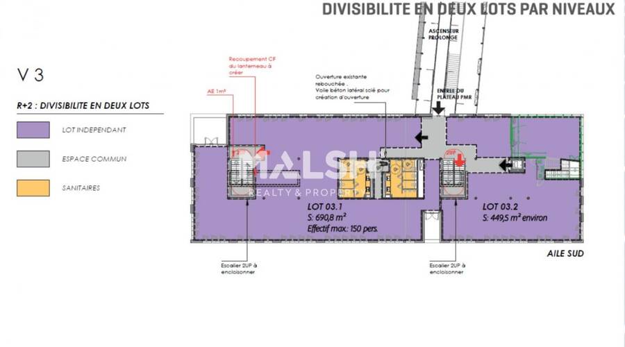 MALSH Realty & Property - Bureau - Lyon Nord Ouest (Techlid / Monts d'Or) - Dardilly - 11