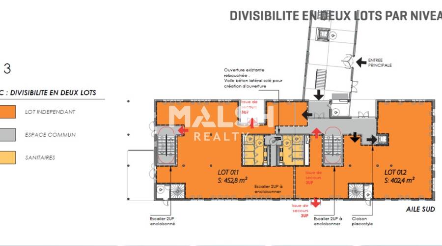 MALSH Realty & Property - Bureau - Lyon Nord Ouest (Techlid / Monts d'Or) - Dardilly - 9