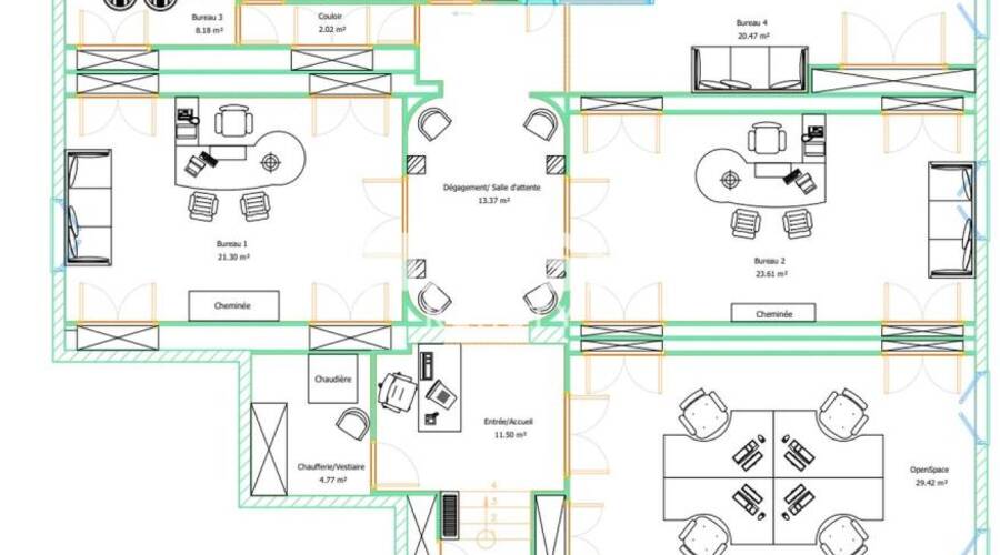 MALSH Realty & Property - Bureau - Lyon 6° - Lyon 6 - 8