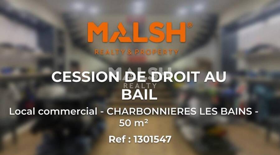 MALSH Realty & Property - Local commercial - Lyon Nord Ouest (Techlid / Monts d'Or) - Charbonnières-les-Bains - 1