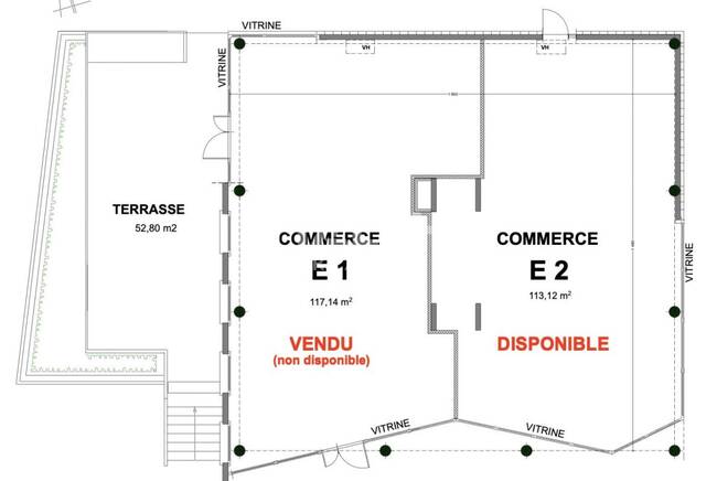 MALSH Realty & Property - Local commercial - Lyon EST (St Priest /Mi Plaine/ A43 / Eurexpo) - Genas - 1
