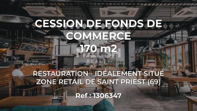 MALSH Realty & Property - Local commercial - Lyon EST (St Priest /Mi Plaine/ A43 / Eurexpo) - Saint-Priest - 1