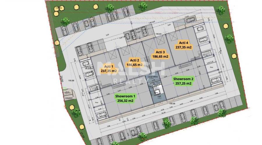 MALSH Realty & Property - Local d'activités - Extérieurs NORD (Villefranche / Belleville) - Alix - 5