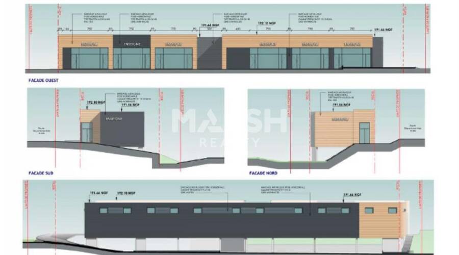 MALSH Realty & Property - Local commercial - Extérieurs NORD (Villefranche / Belleville) - Limas - 13