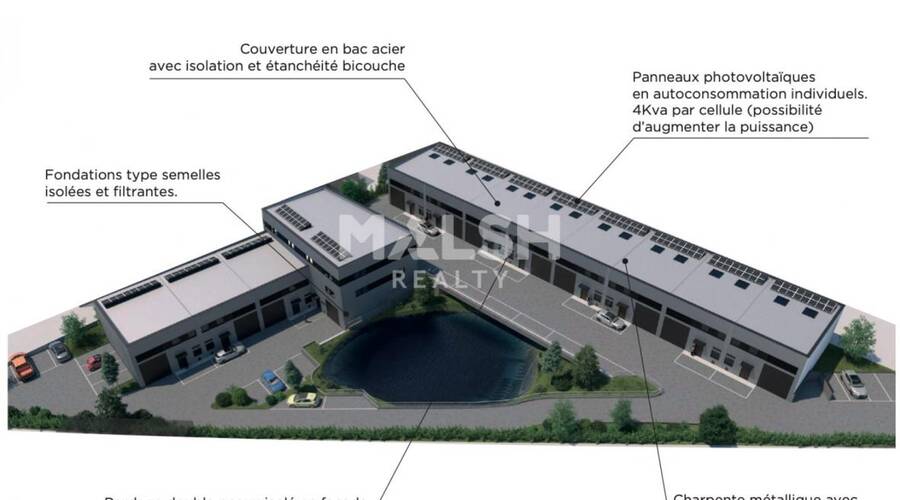 MALSH Realty & Property - Local d'activités - Lyon Sud Ouest - Taluyers - 8