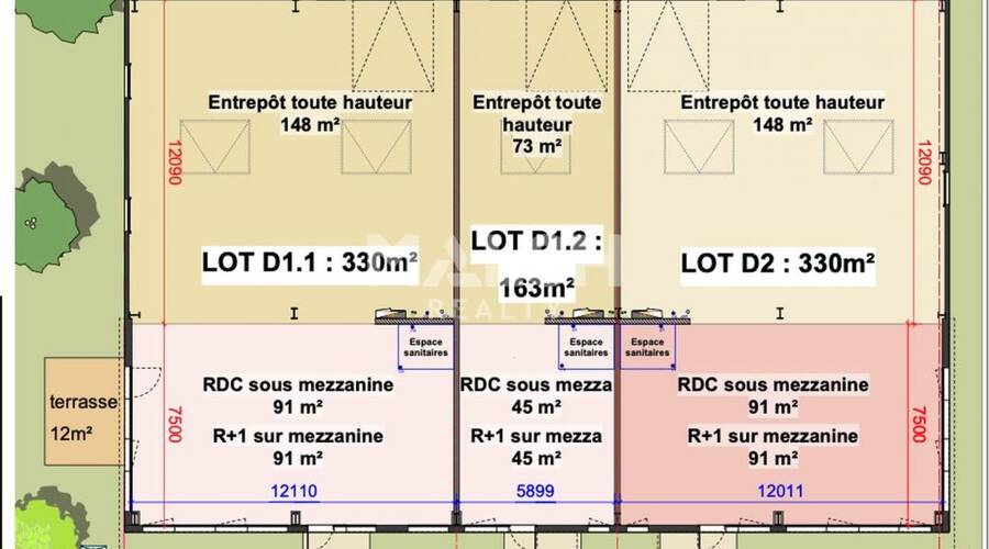 MALSH Realty & Property - Local d'activités - Extérieurs NORD (Villefranche / Belleville) - Villefranche-sur-Saône - 7