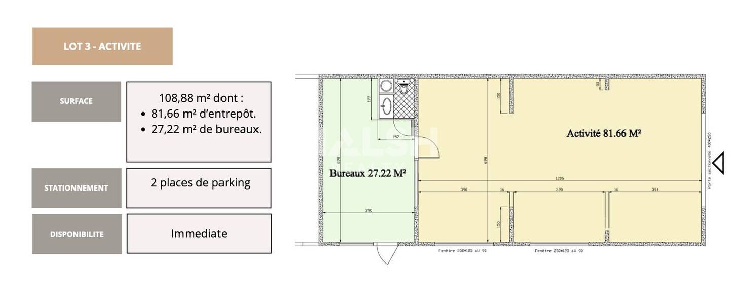 MALSH Realty & Property - Local d'activités - Lyon EST (St Priest /Mi Plaine/ A43 / Eurexpo) - Chassieu - 2