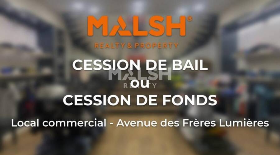 MALSH Realty & Property - Local commercial - Lyon 8°/ Hôpitaux - Lyon 8 - 1