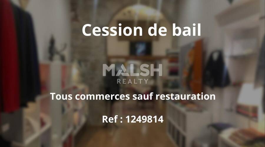 MALSH Realty & Property - Local commercial - Lyon - Presqu'île - Lyon 2 - 1