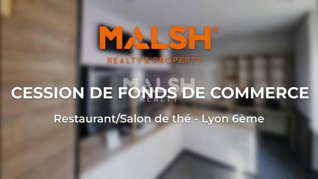 MALSH Realty & Property - Local commercial - Lyon 6° - Lyon 6 - 1