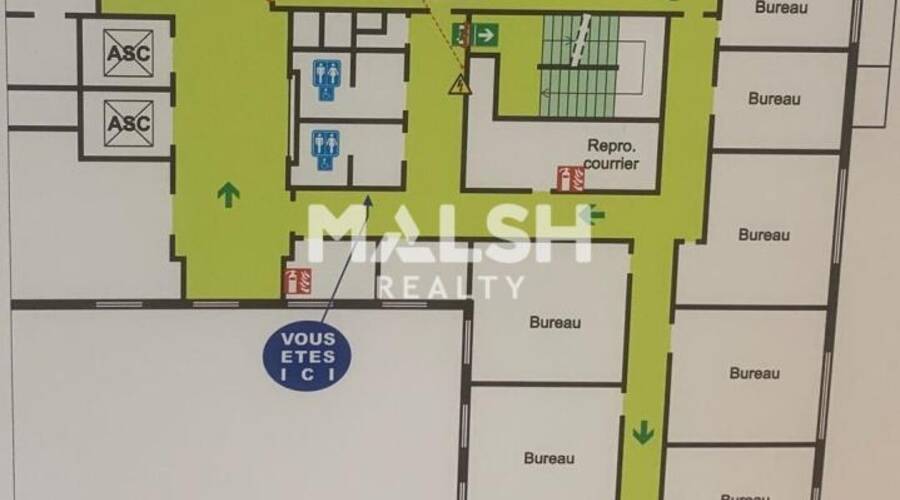 MALSH Realty & Property - Bureau - Lyon 2° / Confluence - Lyon 2 - 23