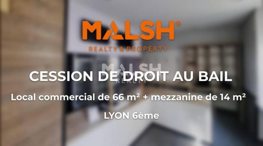 MALSH Realty & Property - Local commercial - Lyon 6° - Lyon 6 - 1