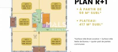 MALSH Realty & Property - Bureau - Lyon Nord Ouest (Techlid / Monts d'Or) - Dardilly - 10