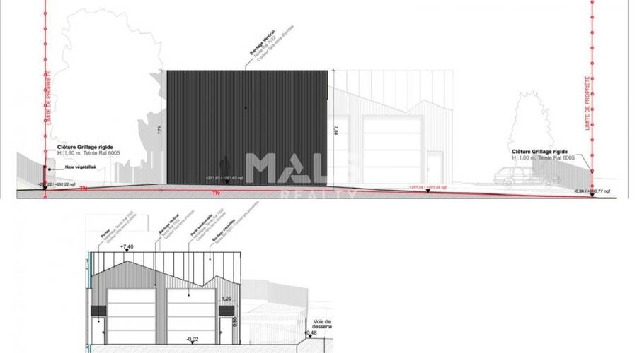 MALSH Realty & Property - Local d'activités - Extérieurs NORD (Villefranche / Belleville) - Saint-Étienne-la-Varenne - 14