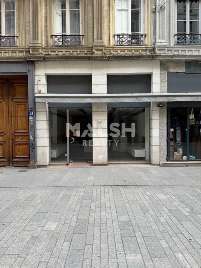 MALSH Realty & Property - Local commercial - Lyon - Presqu'île - Lyon 2 - 1