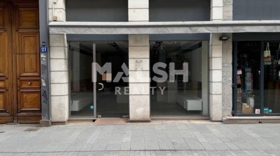 MALSH Realty & Property - Local commercial - Lyon - Presqu'île - Lyon 2 - 1