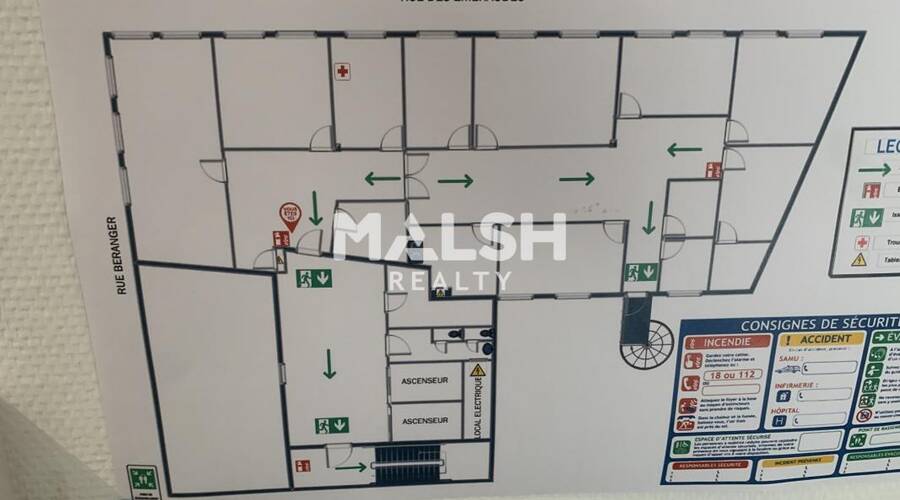 MALSH Realty & Property - Bureau - Lyon 6° - Lyon 6 - 8