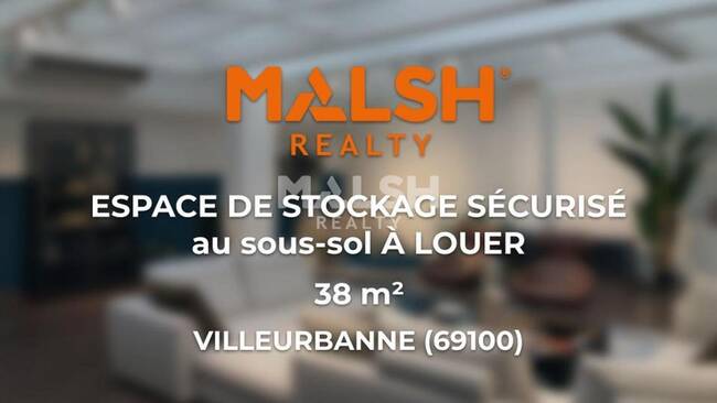 MALSH Realty & Property - Local d'activités - Carré de Soie / Grand Clément / Bel Air - Villeurbanne - 1