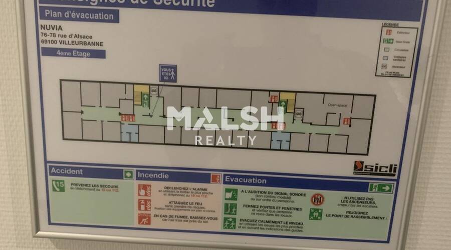 MALSH Realty & Property - Bureau - Carré de Soie / Grand Clément / Bel Air - Villeurbanne - 17
