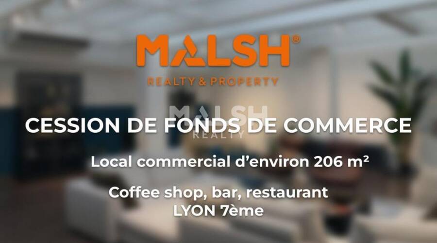 MALSH Realty & Property - Local commercial - Lyon 7° / Gerland - Lyon 7 - 1