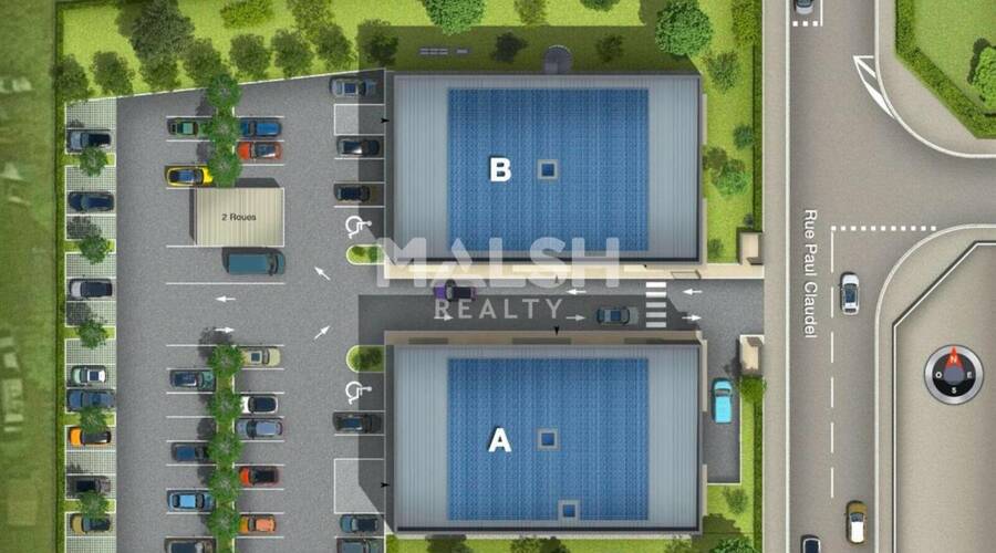 MALSH Realty & Property - Bureau - Extérieurs NORD (Villefranche / Belleville) - Villefranche-sur-Saône - 3